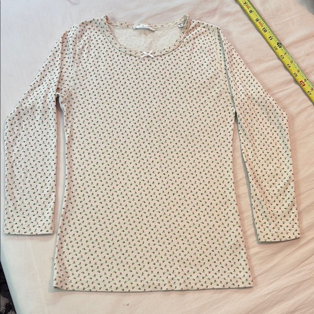 Floral Print Long Sleeve Top - Picture 3 of 17